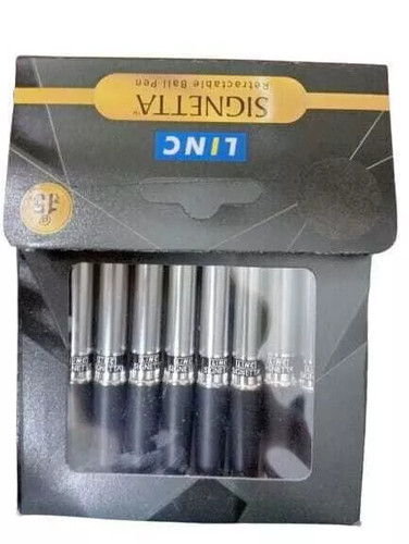 Linc Signetta Ball Pen Black 10 pcs Freev Shipping a973 - Picture 2 of 2
