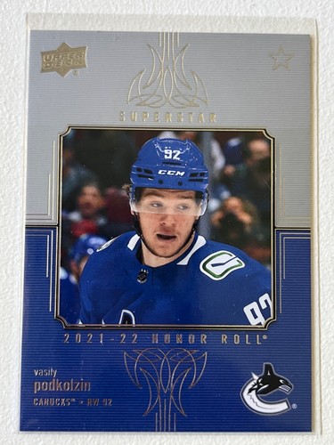 2021-22 Upper Deck Honor*Roll  Superstar  Hockey Card  Pick From List !! - Picture 57 of 97