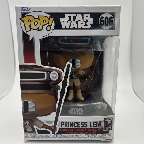 Used Funko Pop! Vinyl: Star Wars - Princess Leia #606