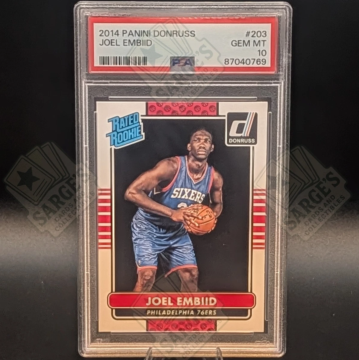 【199シリ】ジョエル・エンビード　RC  PANINI 【PSA9 】 25+ Joel Embiid Professional Sports Authenticator (PSA) Basketball