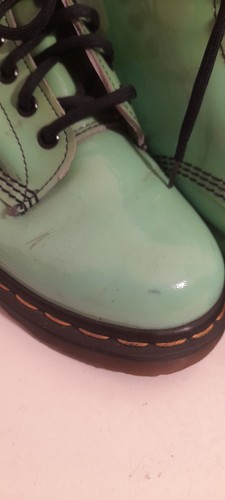 Doc Martins Boots Size 6 Peppermint Green Made In England - Picture 2 of 12