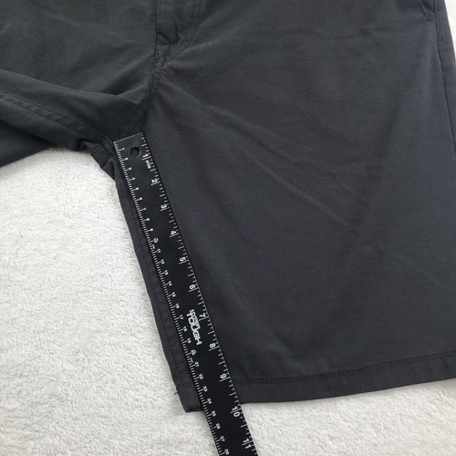 Volcom Surf And Turf Shorts Size 34 Light 4 Way Stretch Hybrid Black - Picture 6 of 18