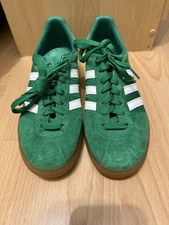Adidas Original Green And White Munchen Size 6 UK
