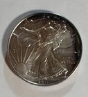 2011 American Silver Eagle . 999+ Purse Silver Naturally Toned