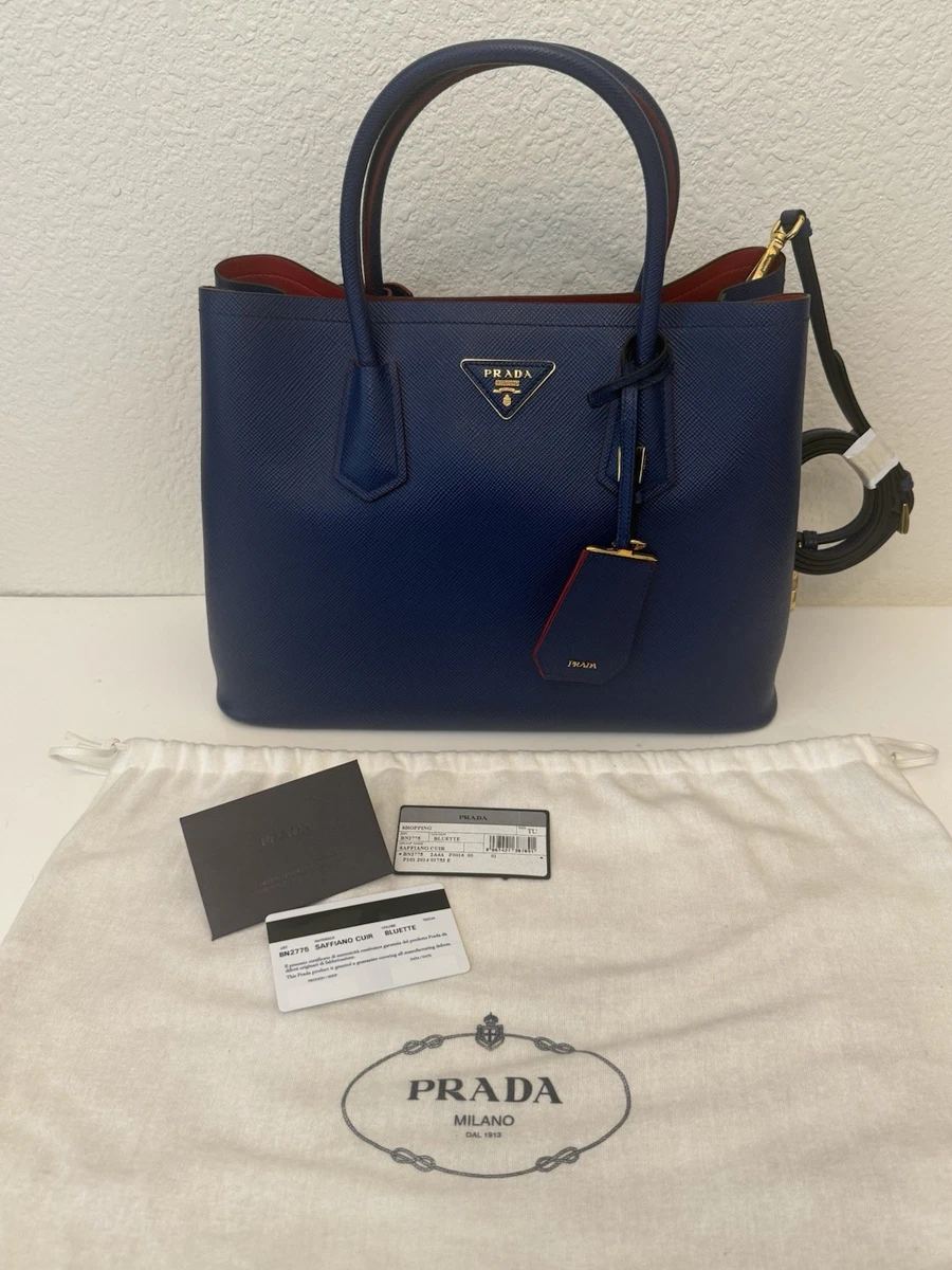 PRADA Totes Blue Bags & Handbags for Women for sale | eBay