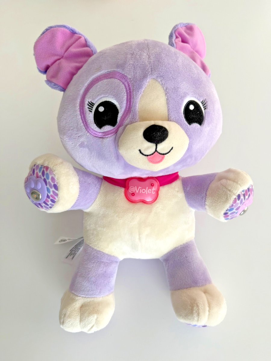 vTech LeapFrog My Pal Violet Smarty Paws Interactive Purple Dog