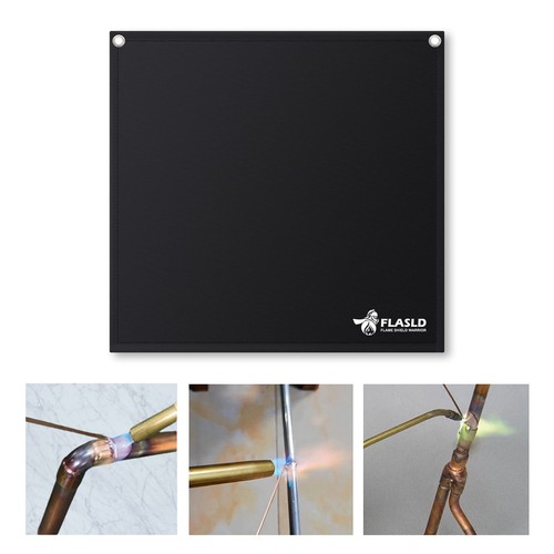 Magnet Flame Protector for Soldering and Brazing, 18''x18'' High-Temperature ... - Picture 5 of 9