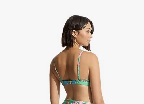 Seafolly Bikini Oberteil Tropica Bralette Gr. #6 Neu - Bild 2 von 9