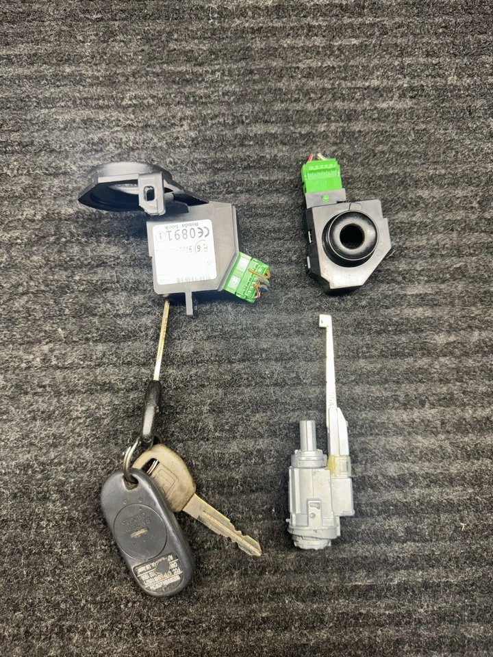 ⭐2001-2003 HONDA CIVIC EX ECU 37820-PLR-L05 M/T + ИММОБИЛАЙЗЕР/ЦИЛИНДР/КЛЮЧ/NON-VT⭐ - Изображение 4 из 4