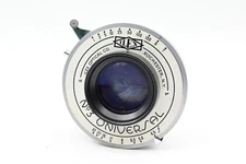 Ilex 6 1/2" (165mm) f4.5 Paragon Anastigmat Lens w/#3 Universal #385