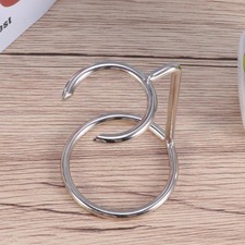 Men Stainless Steel Shaving Brush Stand Shaving Tool for Salon Use