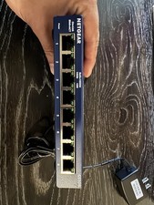 NETGEAR GS108 ProSafe (GS108-400NAS) 8 Port Standalone Gigabit Ethernet Switch