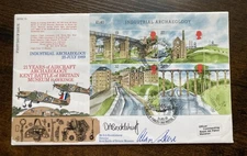 WW2 Battle of Britain Alan Deere DSO DFC 54 sqn signed 1989 RAF Hawkinge FDC