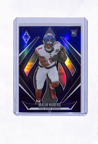 2024 Panini Phoenix - Rookies Malik Nabers #221 Blue /50 (RC)