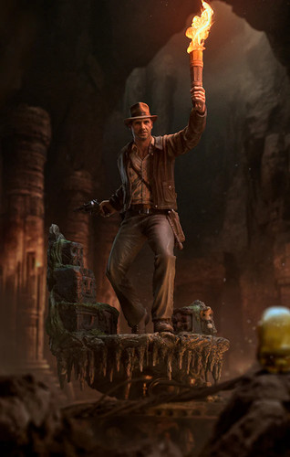 Indiana Jones Deluxe - Indiana Jones - Art Scale 1/10 - Iron Studios - Bild 2 von 15