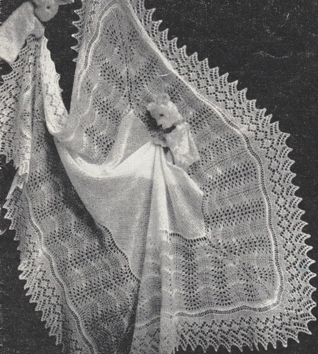 2 ply baby shawl knitting patterns free sale