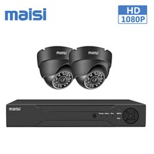 Home Surveillance CCTV Security System Kit 5MP HD 4CH HMDI DVR 2MP Camera IR