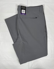 Banana Republic Performance Pant, Slim Fit, Zip Pockets, Gray, Men's 40x29, NEW