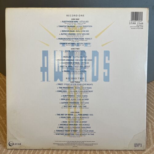 The Awards 1989 - Double Vinyl LP - Brit Awards - STAR 2346 - Ex+/Vg+ - Picture 4 of 9