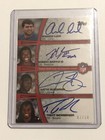 2012 Topps Rookie Premier Andrew Luck Robert Griffin III Trent R Quad Auto 2/10