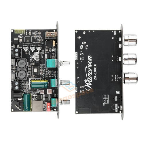 2Pcs ZK-1001U 100W Mono Bluetooth 5.3 Audio Power Amplifier Module TPA3116D2 USA - Picture 5 of 22
