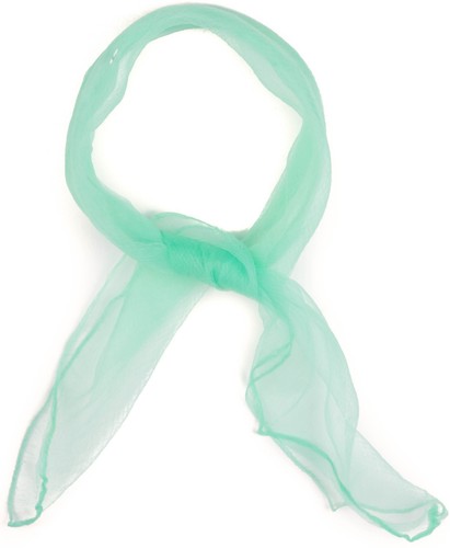 Chiffon Scarf Small Square Plain Lightweight Sheer Neck Wrap Retro Lady Hair Tie - 第 10/73 張圖片