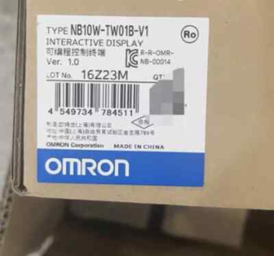 1PC - OMRON NB10W-TW01B-V1 TOUCH SCREEN HMI NB10W-TW01B-V1 - BRAND NEW