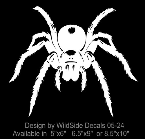 Adesivo Tarantula Spider Decalcomania Strisciante Vinile Auto Moto Decalcomanie - Foto 5 di 6