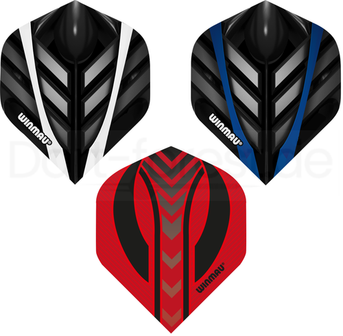 Winmau MEGA 75 Dartflights verschiedene Designs Flight Darts flights fly - Bild 1 von 10