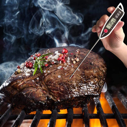 Meat Thermometer Instant Read Digital Kitchen Grill Cooking BBQ Baking Food - Picture 7 of 9
