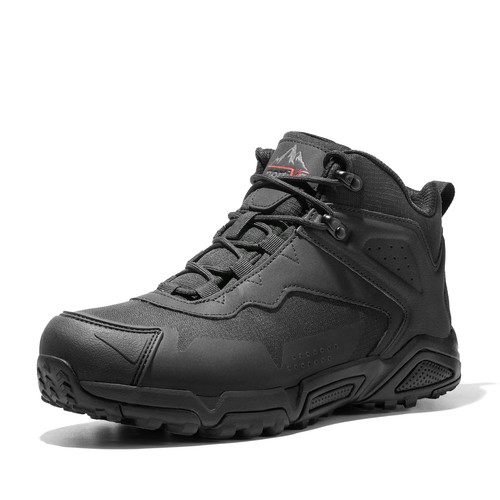 Men's Waterproof Hiking Boots Lightweight Hiking Tactical Combat Work Shoes US - Picture 2 of 12