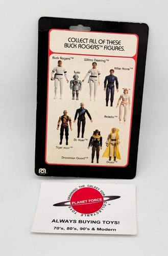 Figura Killer Kane 1978 sin usar, en caja, de colección Buck Rogers Mego nueva - Imagen 3 de 3