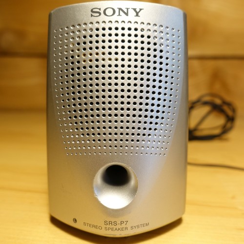 Sistema de altavoces Sony SRS-P7 plateado con cable estéreo pasivo Swanky Barn - Imagen 3 de 12