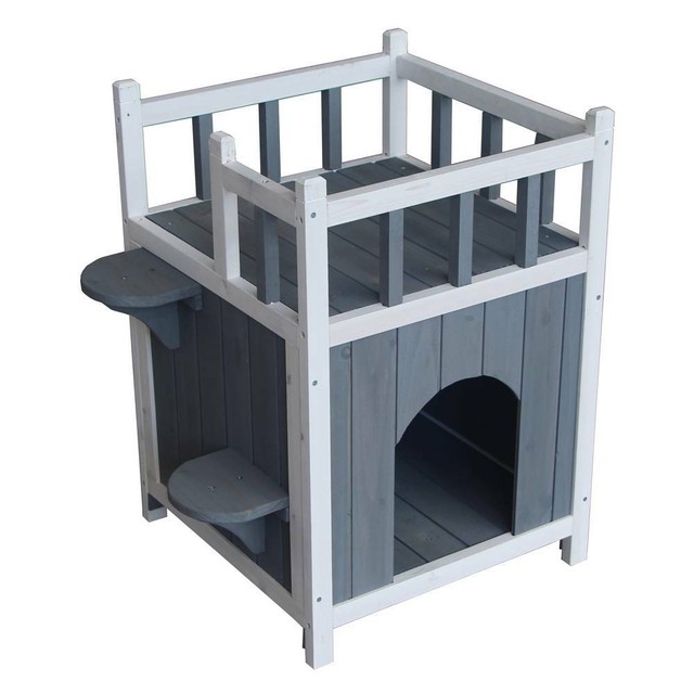 Wooden Cat House Shelter Bed Tree Condo Indoor Outdoor Furniture - Outdoor Furniture For Small Dogs Wooden Cat House Shelter Bed Tree Condo Indoor Outdoor Furniture - Outdoor Furniture For Small Dogs