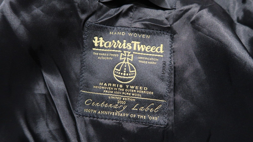 Topman Harris Tweed Double Breasted Vest - Picture 12 of 13