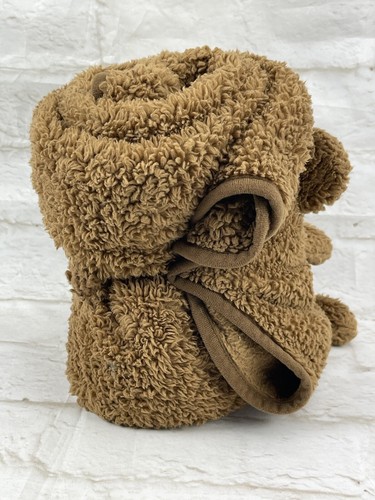My Pet Blankie Security Plush Ultra-Soft 3-in-1 Fleece Blanket Brown Monkey NEW - Picture 5 of 8