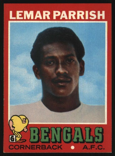 1971 Topps #233 Lemar Parrish EXMT/EXMT+ RC Rookie Bengals 608050