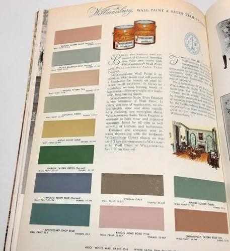 Williamsburg Reproductions Craft House Catalog Vintage 1963 Decorating Ideas - Picture 15 of 18