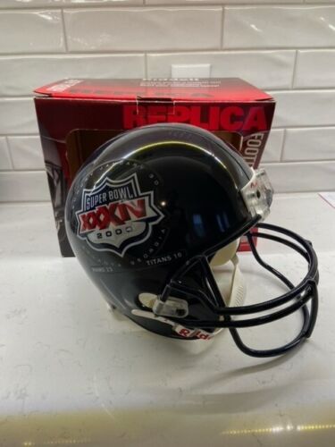 NFL Super Bowl XXXIV 2000 Replica Full Size Helmet - Picture 2 of 3