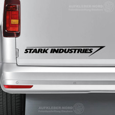 Stark Industries Aufkleber 50cm B06 Auto Heck Seiten Scheibe Tuning Logo jdm dub