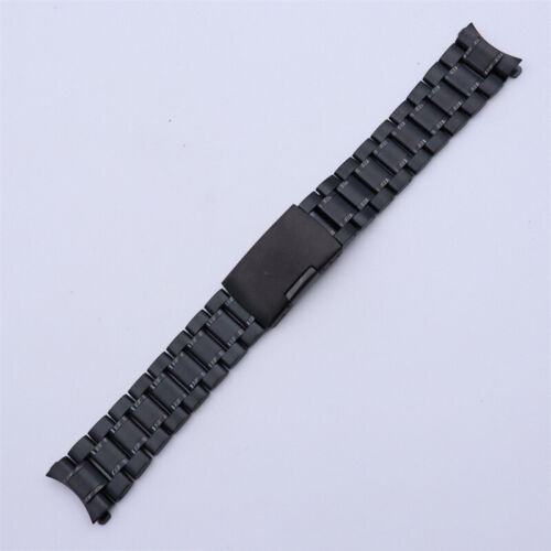 12-26 mm Edelstahl Uhrenarmband Band Ersatzarmband massive Glieder - Bild 23 von 27