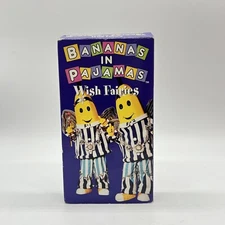 Bananas in Pajamas Wish Fairies VHS 1996 90s Kids Show Family