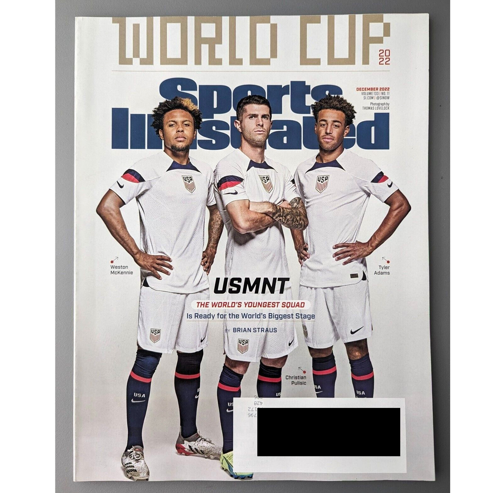Sports Illustrated 2022 декабрь Чемпионат мира по футболу в США Кристиан Пулишич Тайлер Адам