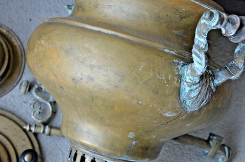 ANTIQUE 19 C HUGE RARE RUSSIAN SAMOVAR - Picture 11 of 12