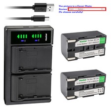 Kastar SB-L320 Battery LTD2 USB Charger for Samsung VP-L850D VP-L870 VP-L900