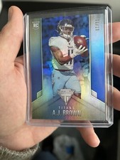 2019 Panini Chronicles Titanium AJ Brown Rookie Card Jersey Numbered /11, SSP 🦅