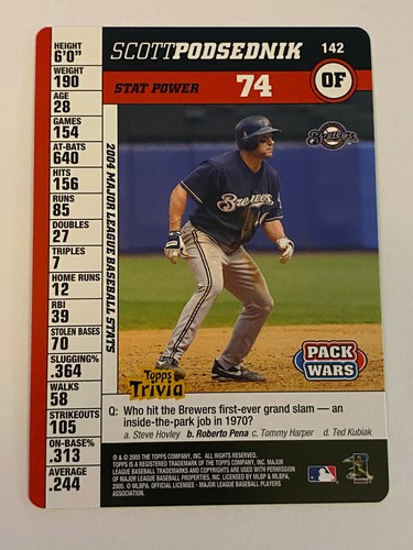 2005 Topps Pack Wars Base & Foil Cards - complete your set (Bonds, Beltran, etc) - Picture 106 of 139