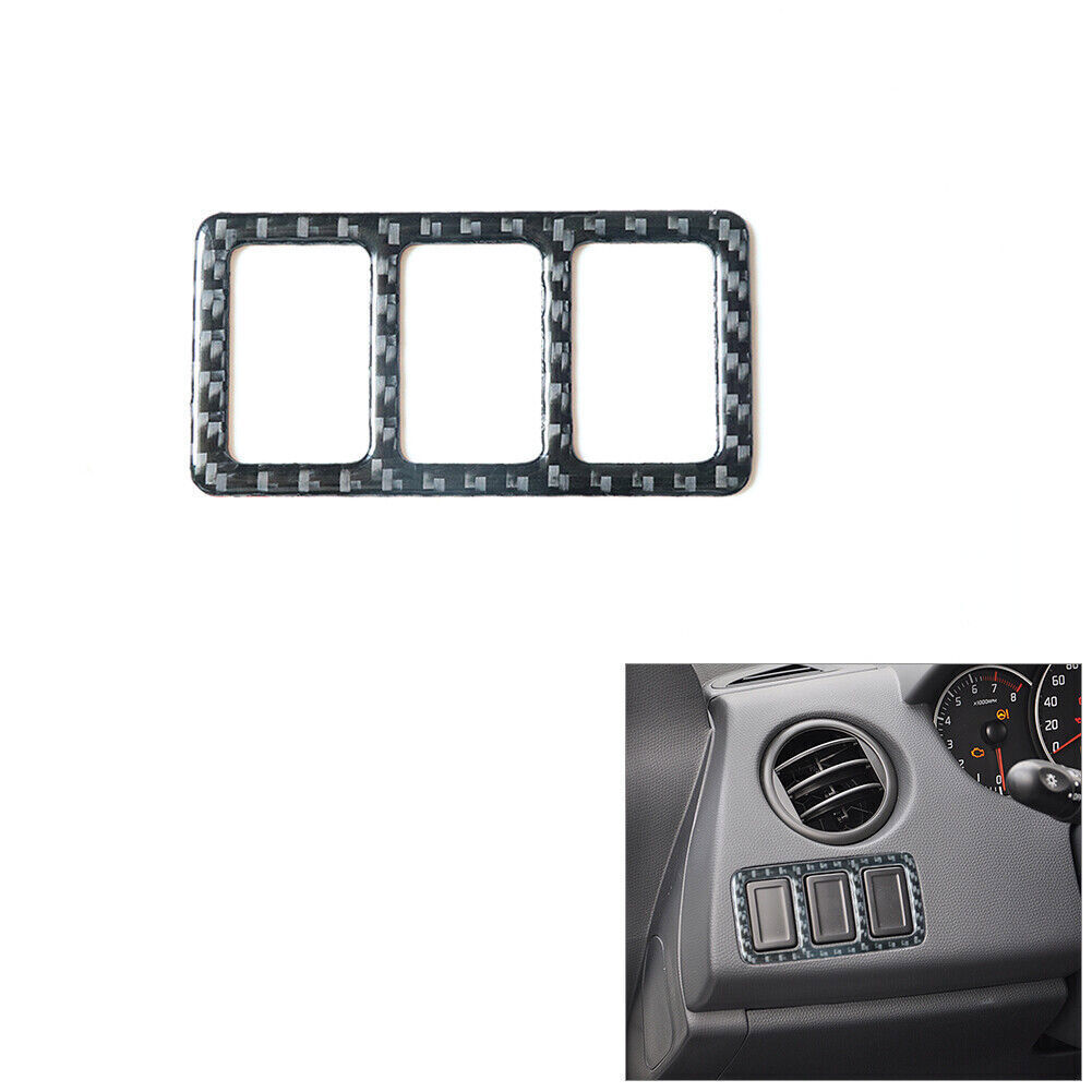 Suzuki Grand Vitara Carbon Fiber Driver Side Button Cover Trim