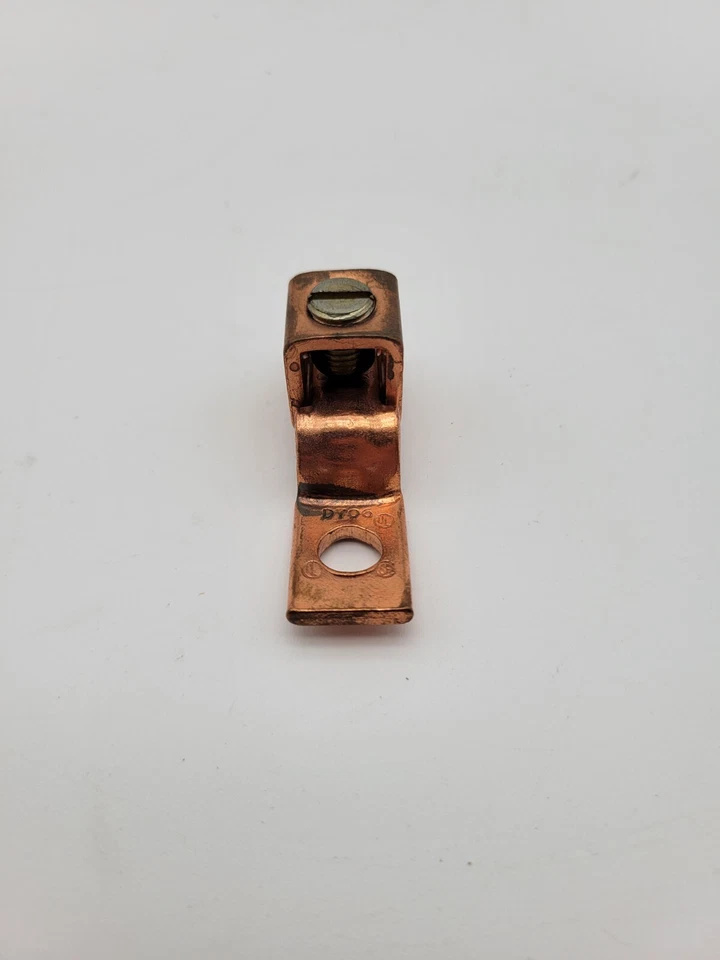 24 Pc NSI Industries DE706  Offset Copper Mechanical Lugs Terminal 1/0-6 AWG NOS - Image 2 of 4