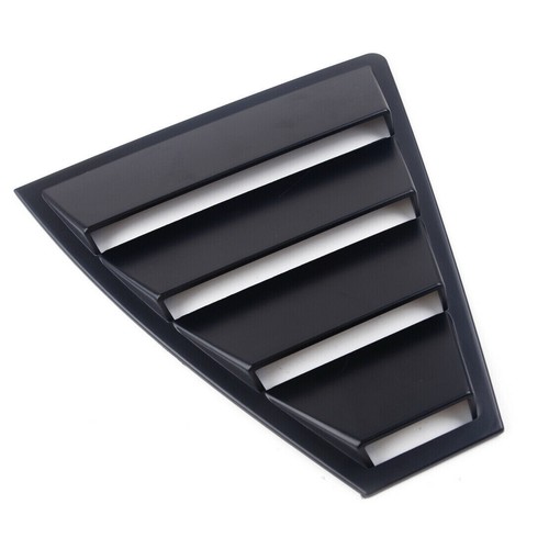 Black Fit For Hyundai Elantra 2017-2019 Side Vent Rear Window Quarter Louver - Imagen 4 de 7